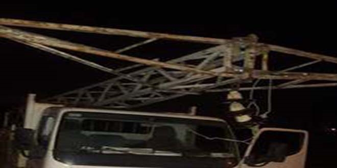 Elektrik direğini çaldılar: 2 kişi gözaltında