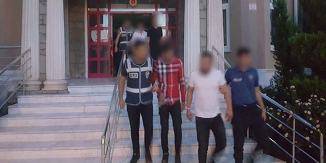 7 kişilik gasp ve yağma çetesi çökertildi