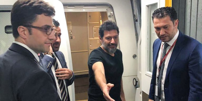 Hakan Atilla Türkiye'ye gönderildi