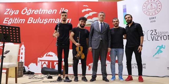 Milli Eğitim Bakanı Selçuk Siirt'te öğretmenlerle buluştu
