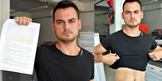 Kayınpederi tarafından vurulan damada tazminat şoku