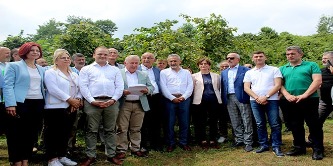 CHP'lilerden ortak 'fındık' açıklaması