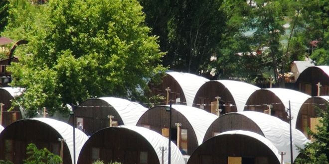 Trkiye'nin ilk adr kamp oteli Tunceli'ye kuruldu