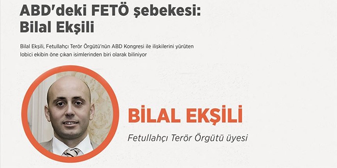 ABD'deki FETÖ şebekesi: Bilal Ekşili