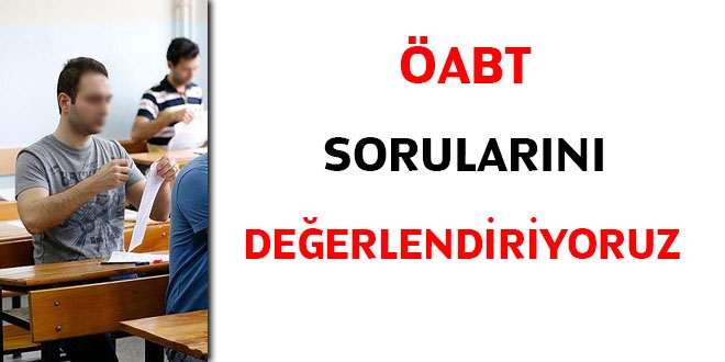 ABT sorularn deerlendiriyoruz