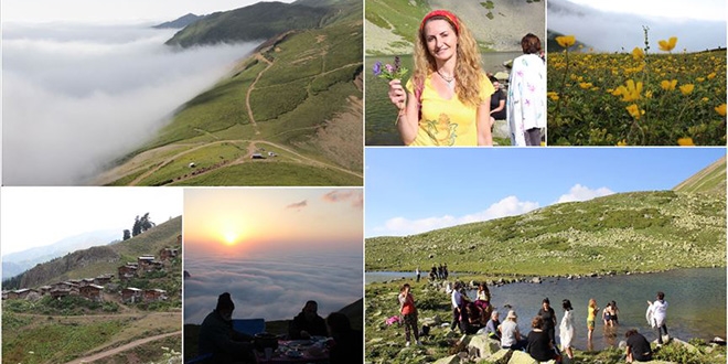 Macahel'in yaylalar�na e�siz yolculuk