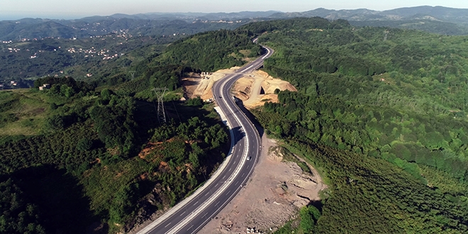 36 kilometrelik duble yol, 45 yıl sonra bitti