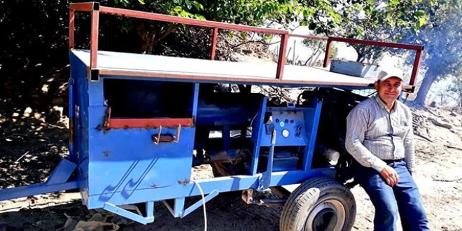 Minibüs motorundan jeneratör yaptı!