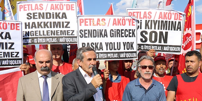 Petlas iilerinin eylemi uzlamayla son buldu