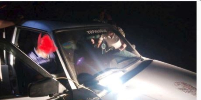 Gece avı yapan şahısların otomobili kamuya geçirildi