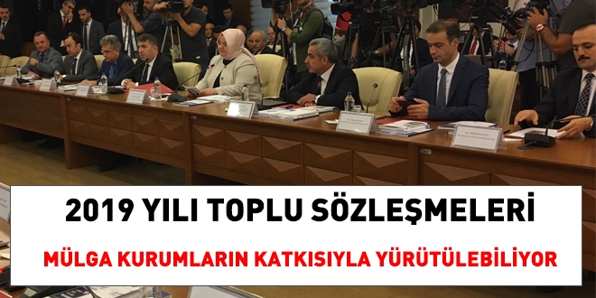 2019 yl toplu szlemeleri, mlga kurumlarn katksyla yrtlebiliyor