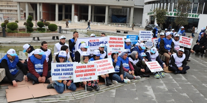 ��lerine d�nmek i�in 100 g�nd�r eylem yap�yorlar