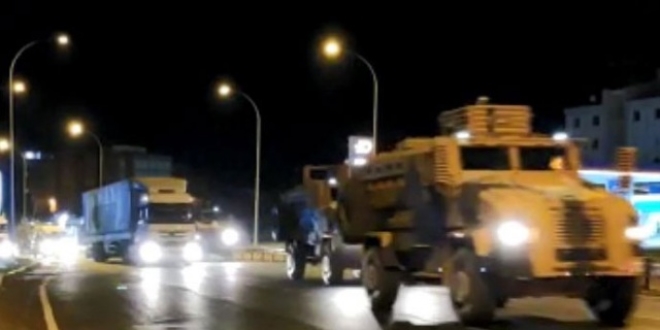 Suriye sınırına komando sevkiyatı