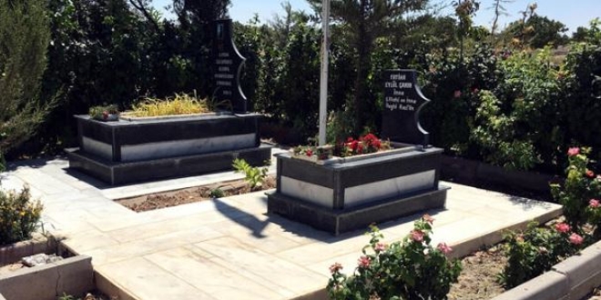 15 Temmuz şehidinin mezarındaki korkuluklar çalındı