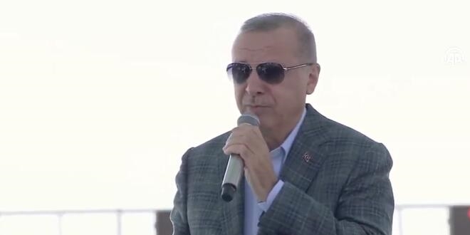 Cumhurbakan Erdoan: Frat'n dousuna gireceiz