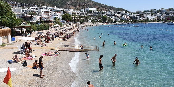 Muğla sahillerinde yoğunluk