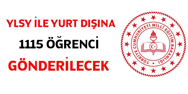 2019 YLSY bavuru klavuzu yaymland... 1115 renci yurtdna gnderilecek