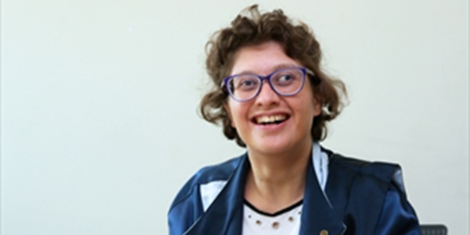 Serebral palsi hastas� gencin hedefi akademisyen olmak