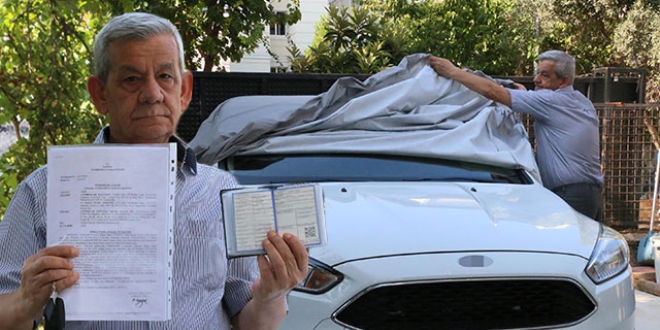Kullandığı otomobilin sahte belgelerle satıldığını öğrendi