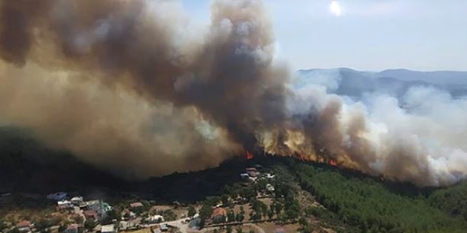 Bodrum'daki orman yangını kontrol altına alındı