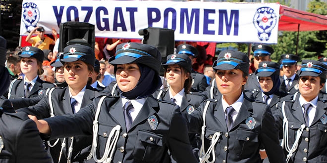 Yozgat POMEM'de 730 polis aday� mezun oldu