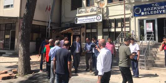 Valilik: Bozkurt Kaymakamlık binası boşaltıldı