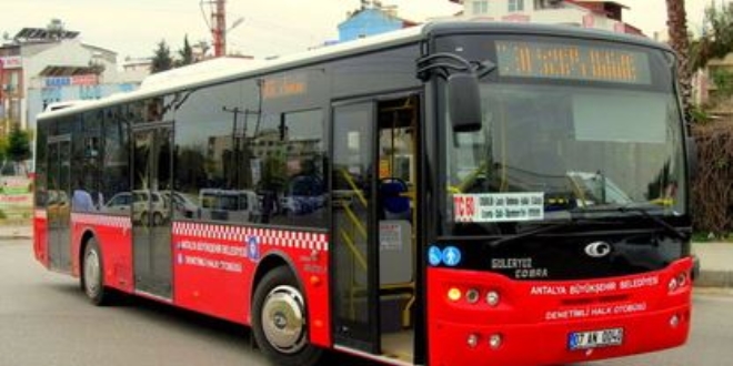 Antalya'da toplu taşımaya zam