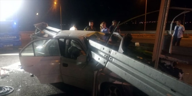 İzmir-İstanbul Otoyolu'nda kaza: 3 ölü, 2 yaralı