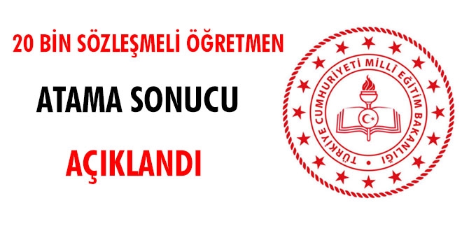 Öğretmen atama sonuçları açıklandı