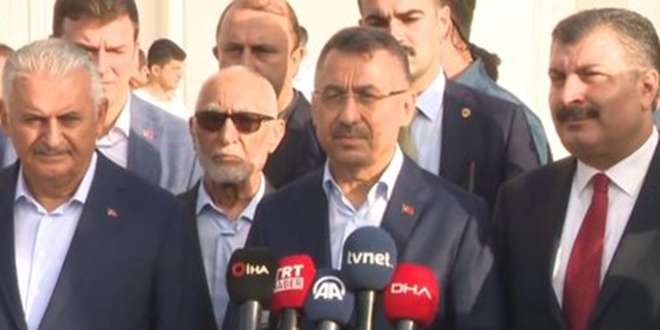 Cumhurbaşkanı Yardımcısı Oktay'dan Doğu Akdeniz mesajı