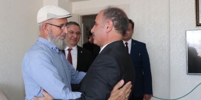 Emniyet Genel Müdürü'nden şehit ailelerine ziyaret