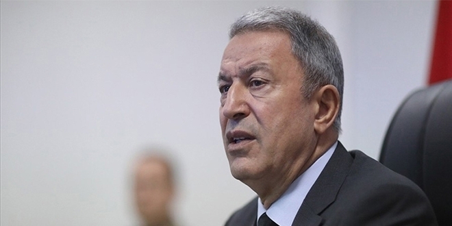 Bakan Akar: Kıbrıs 82 milyonun milli davası