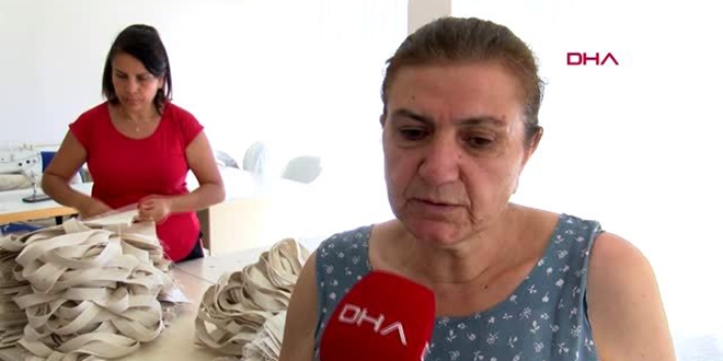 Ev kadınları hem üretiyor hem çalışmaya teşvik ediyor