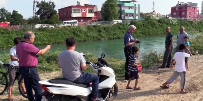 Sulama kanal�na giren �ocu�un kayboldu�u iddias�