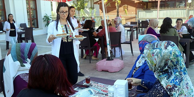 Amasya Belediyesi'nden kad�nlara �zel k�raathane