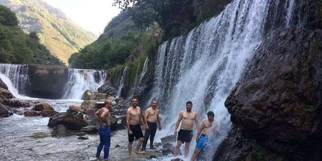 Pangal Şelalesi ilgi odağı oldu