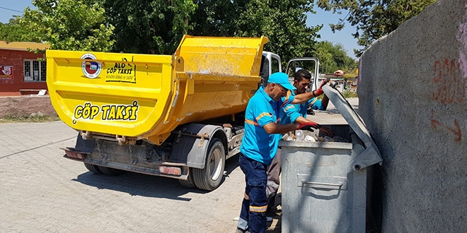 Belediyeden 'Alo çöp taksi' hizmeti