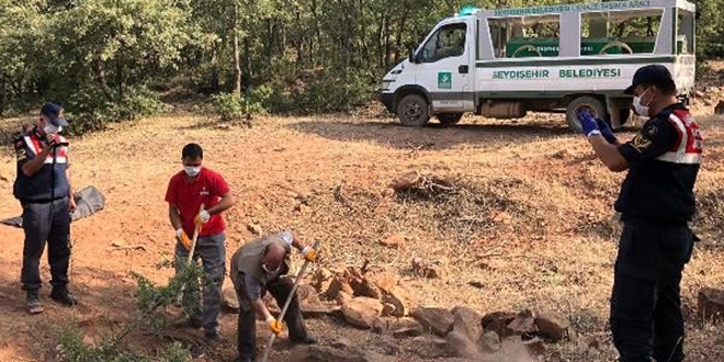 44 gündür kayıp olan adamı oğlu öldürüp, gömmüş