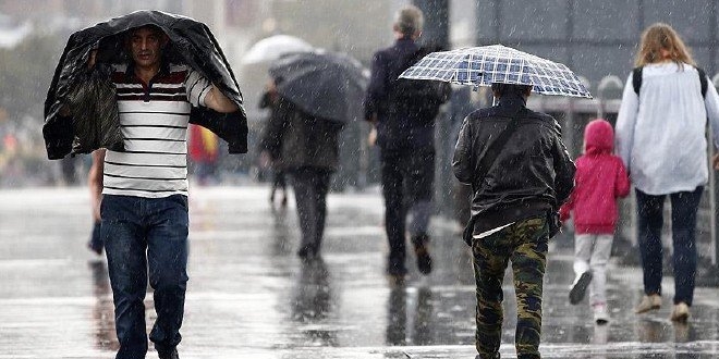 Meteorolojiden yarın için kuvvetli sağanak uyarısı