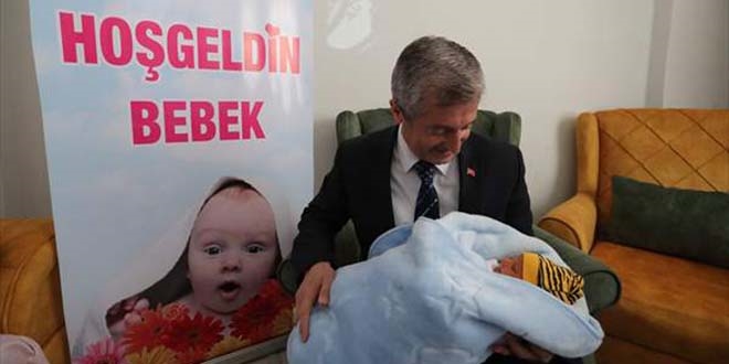 110 bininci bebeğe 'Hoş geldin' dediler