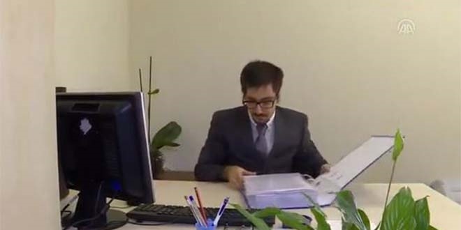 Engelli memurun sınav başarısı