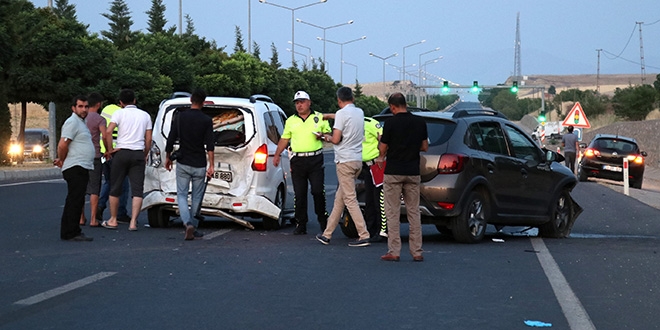 Elazığ'da trafik kazası: 7 yaralı