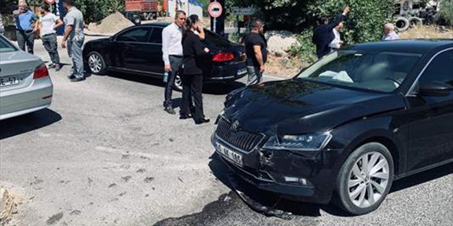Ak Partili iki milletvekili kaza yaptı