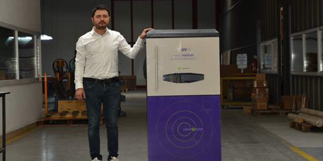 Genç girişimciden yerli ve milli kitap temizleme makinesi