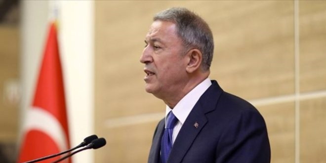 Bakan Akar: Teröristlere ait mevzilerin tahribine başlandı