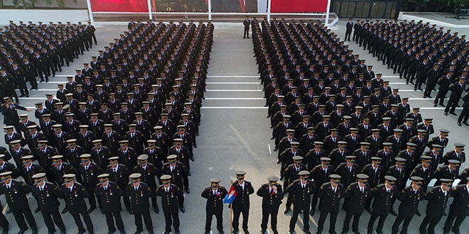 Işıklar Astsubay Meslek Yüksekokulu'nda mezuniyet töreni