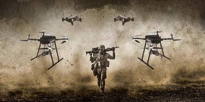 Silahl drone Songar 'bomba atar' kuand
