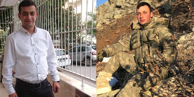 Osmaniye'ye çifte şehit ateşi düştü