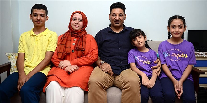 Irakl aile Trkiye'ye minnettar