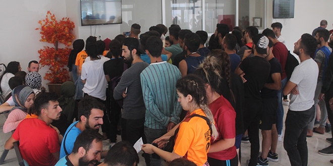 260 kişilik kontenjana 2 bin 500 başvuru
